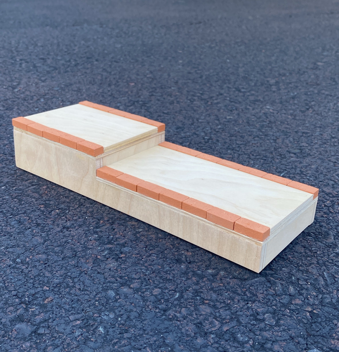 EMA Ramps Fingerboard Two Step Brink Box